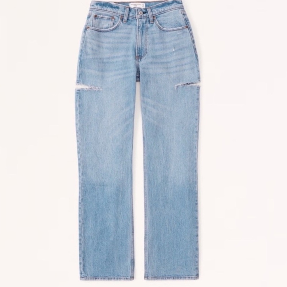 Abercrombie 90s baggy low rise jeans